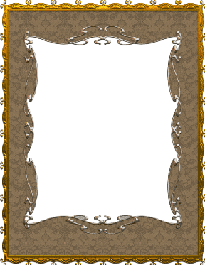 Классическое паспарту с узором