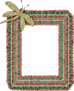 Виньетка со стрекозой