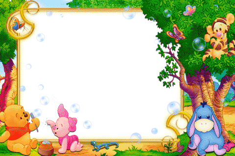 Детская рамка для фото с мультяшными героями